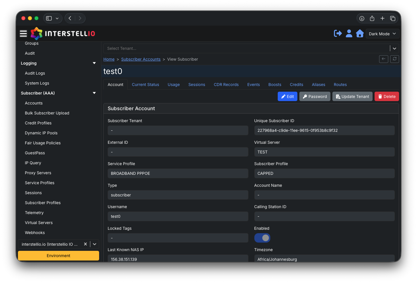 Subscriber State & Lifecycle Management